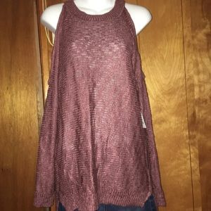 NWT Cold Shoulder Sweater